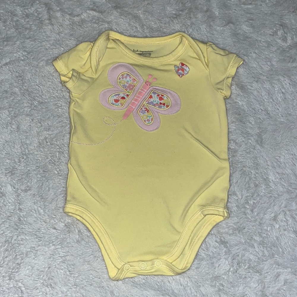 (3 for $10) first impressions butterfly bodysuit